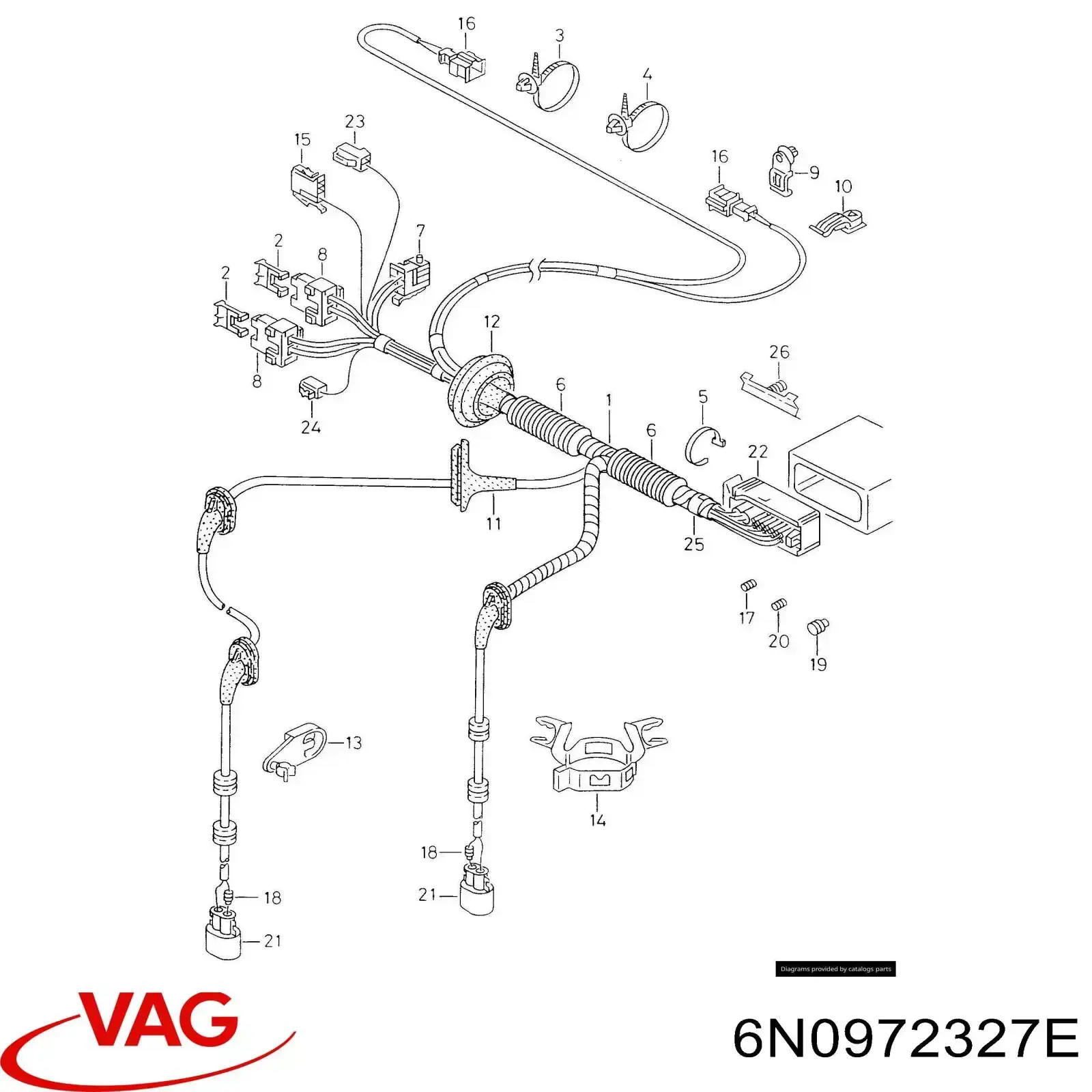  VAG 6N0972327E precio, desde 20,42 EUR