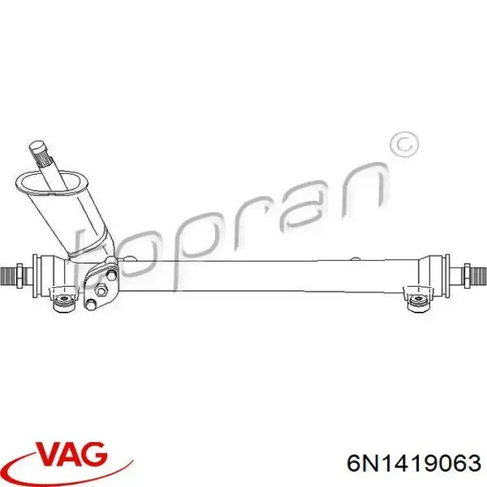 Engranaje de dirección VAG 6N1419063 precio, desde 84,22 EUR