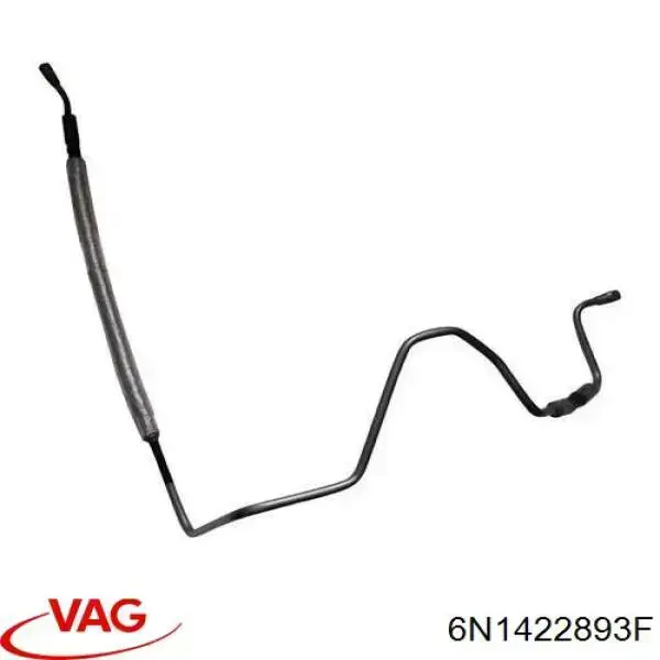 Manguera de alta presión de la dirección asistida desde la bomba hasta la cremallera VAG 6N1422893F precio, desde 60,50 EUR