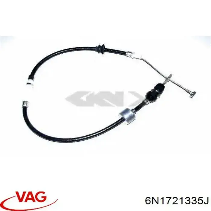 Cable embrague VAG 6N1721335J