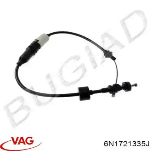 6N1721335J VAG Cable de accionamiento del embrague