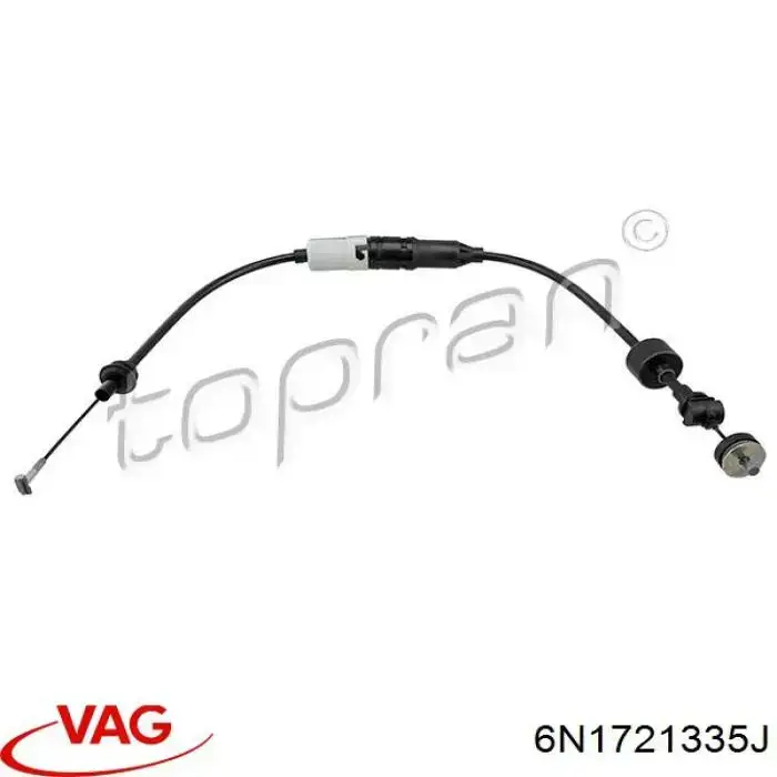Cable de embrague VAG 6N1721335J precio, desde 31,94 EUR
