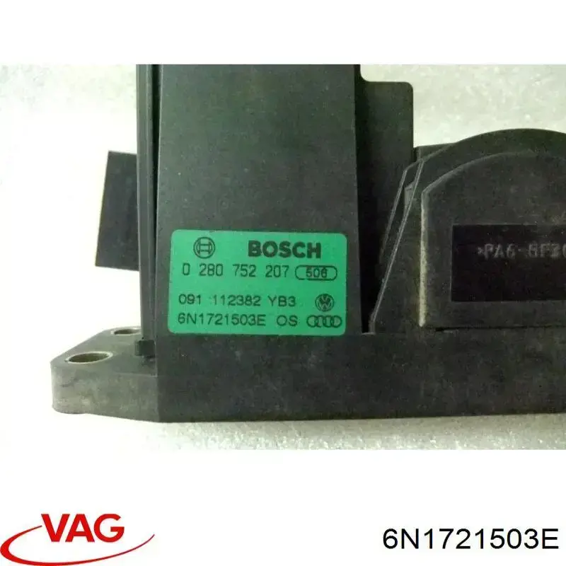 Potenciómetro pedal acelerador VAG 6N1721503E precio, desde 47,92 EUR