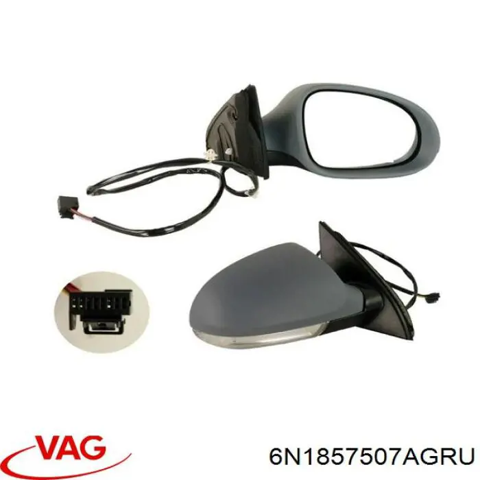 Retrovisor izquierdo Polcar 9524514E