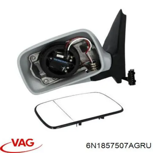 Espejo izquierdo VAG 6N1857507AGRU precio, desde 60,50 EUR