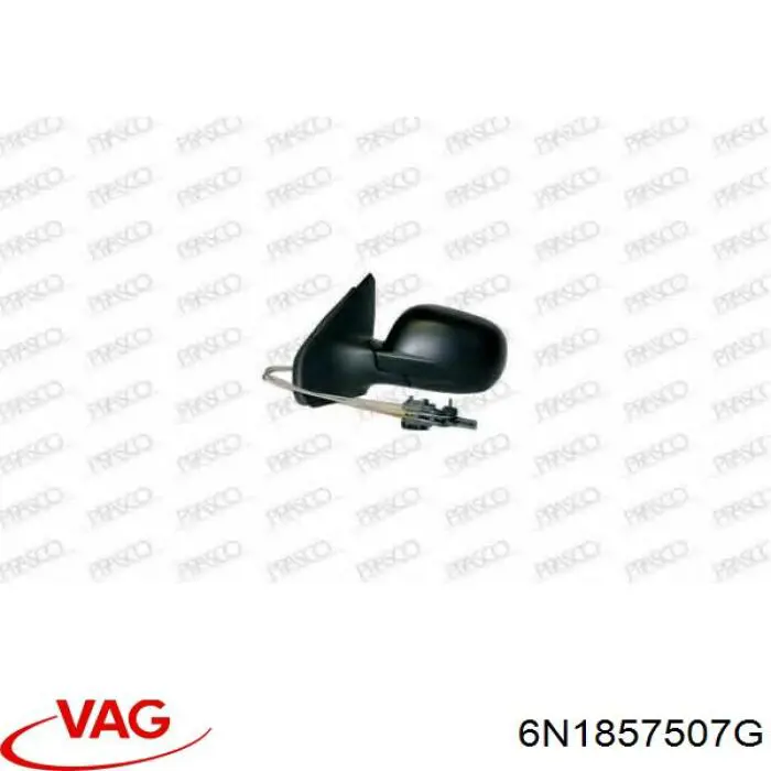 Espejo de retrovisor izquierdo 202271 VAG