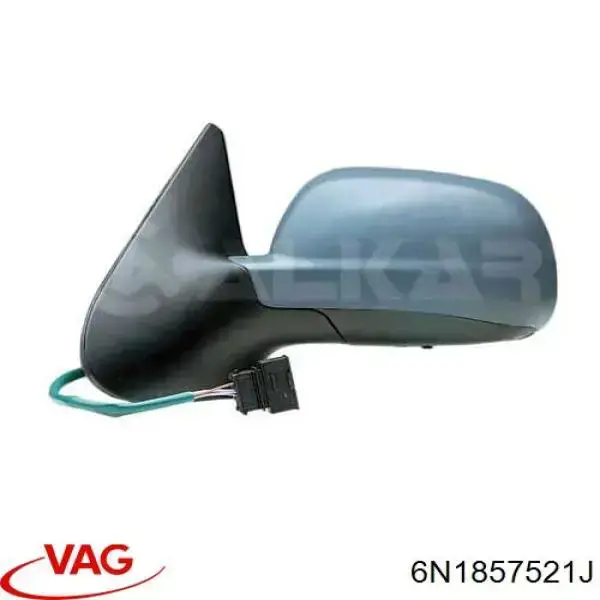 Cristal de Retrovisor Exterior Izquierdo VAG 6N1857521J