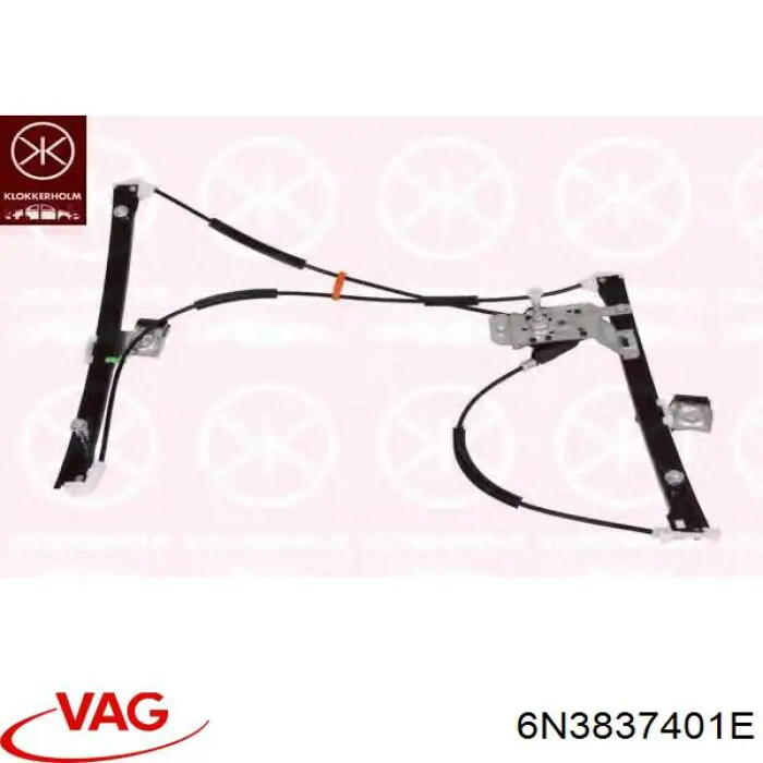 Mecanismo elevalunas delantero izquierdo VAG 6N3837401E precio, desde 39,84 EUR