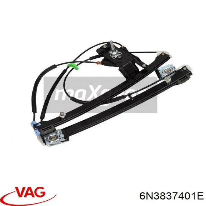 Comprar 6N3837401E VAG Mecanismo de elevalunas delantero izquierdo