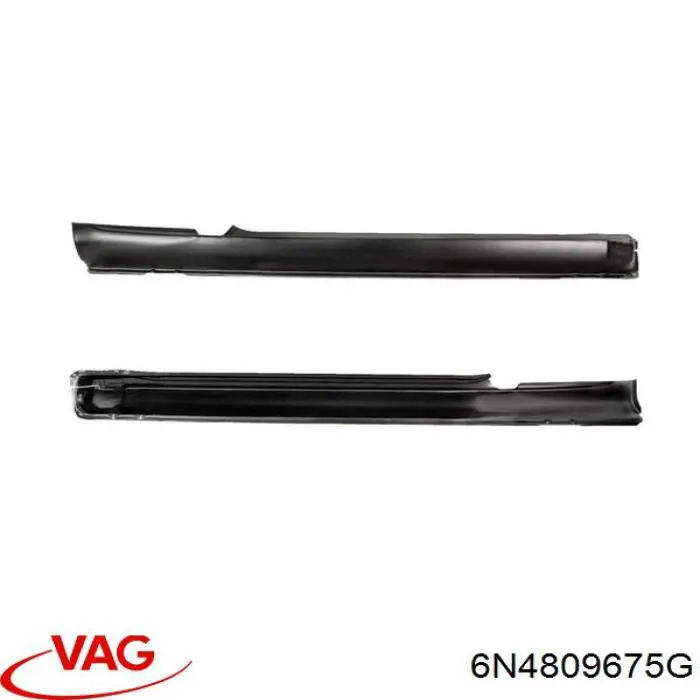 Umbral exterior izquierdo VAG 6N4809675G precio, desde 56,90 EUR