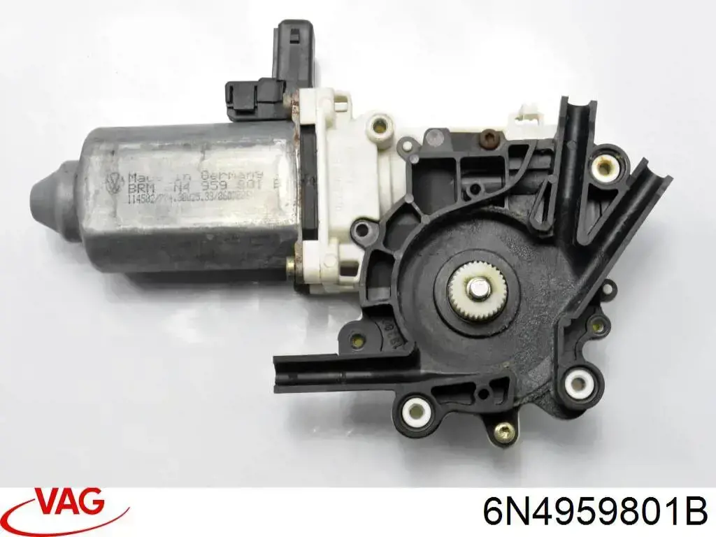 6N4959801B VAG motor eléctrico, elevalunas, puerta delantera derecha