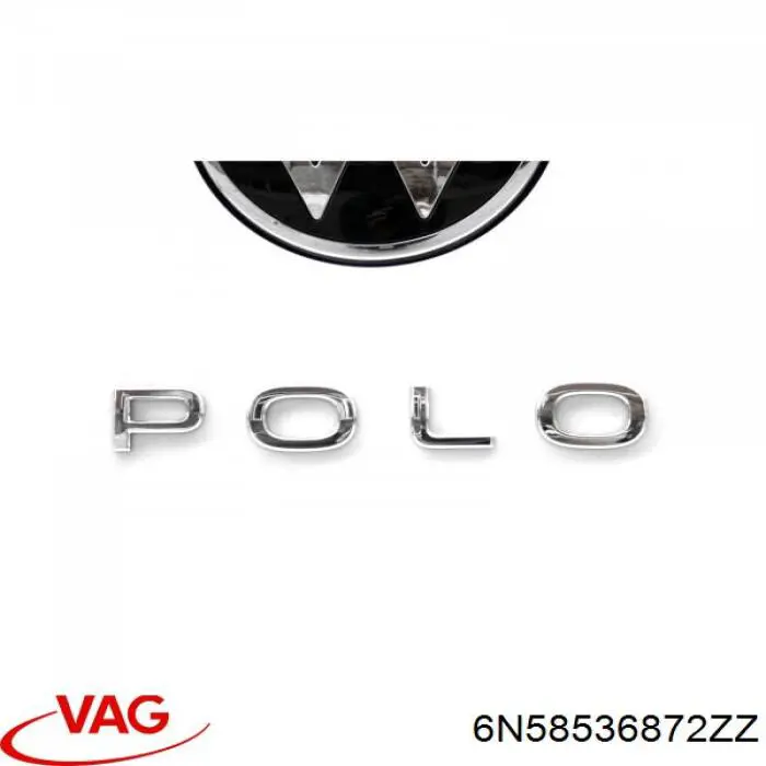 Logo VAG 6N58536872ZZ precio, desde 58,64 EUR
