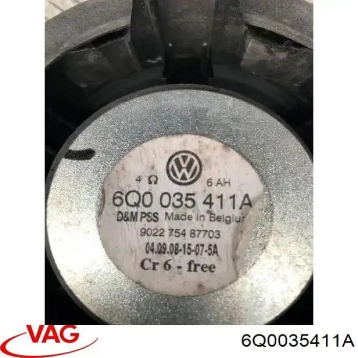Comprar 1C0035411P VAG Altavoz de la puerta delantera