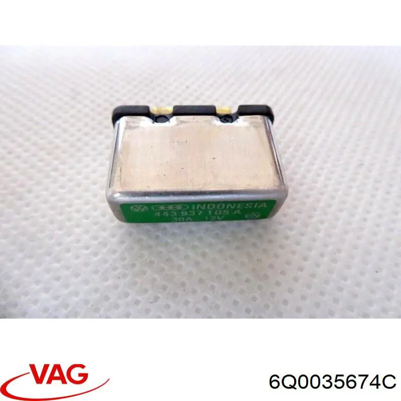 6Q0035674C VAG Cable de antena de autorradio