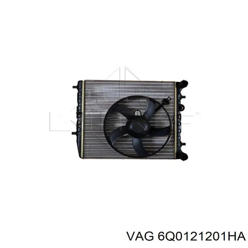 Radiador de água VAG 6Q0121201HA