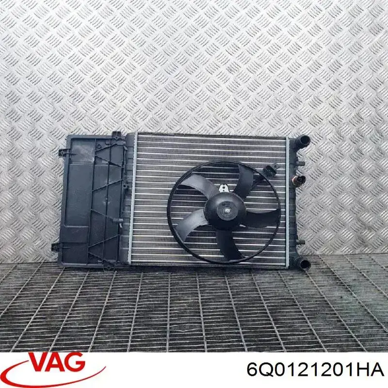 6Q0121201HA VAG radiador