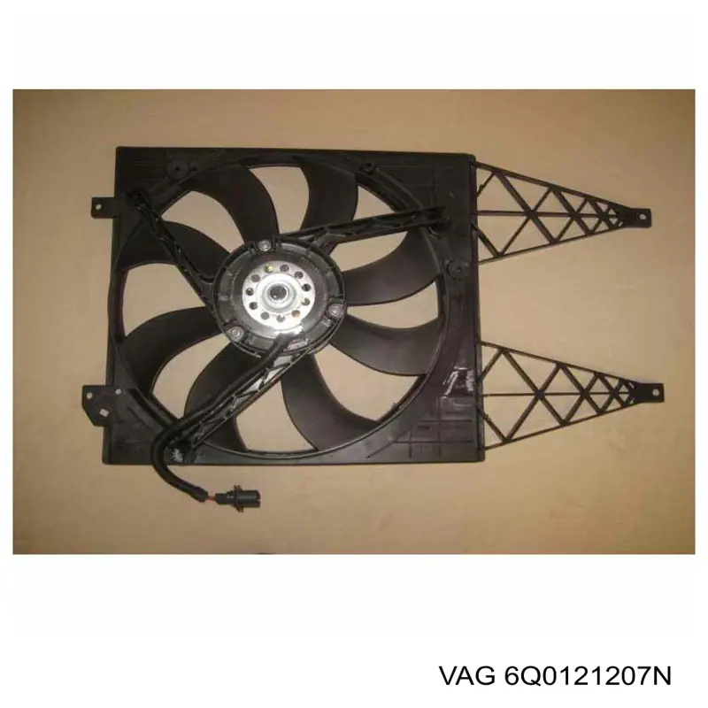 6Q0121207N VAG ventilador, refrigeración del motor
