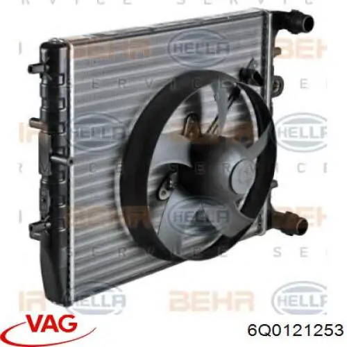 Água radiador VAG 6Q0121253 precio, desde 48,90 EUR