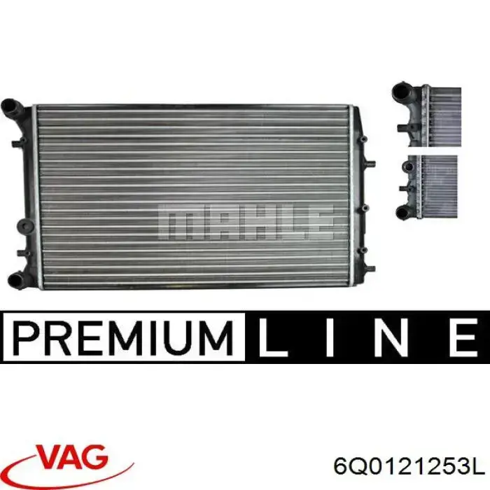 6Q0121253L VAG Refrigeración del motor
