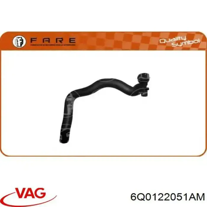 Manguera inferior del radiador VAG 6Q0122051AM precio, desde 21,20 EUR
