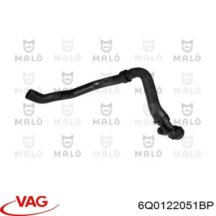 Comprar 6Q0122051BP VAG Manguera inferior del radiador