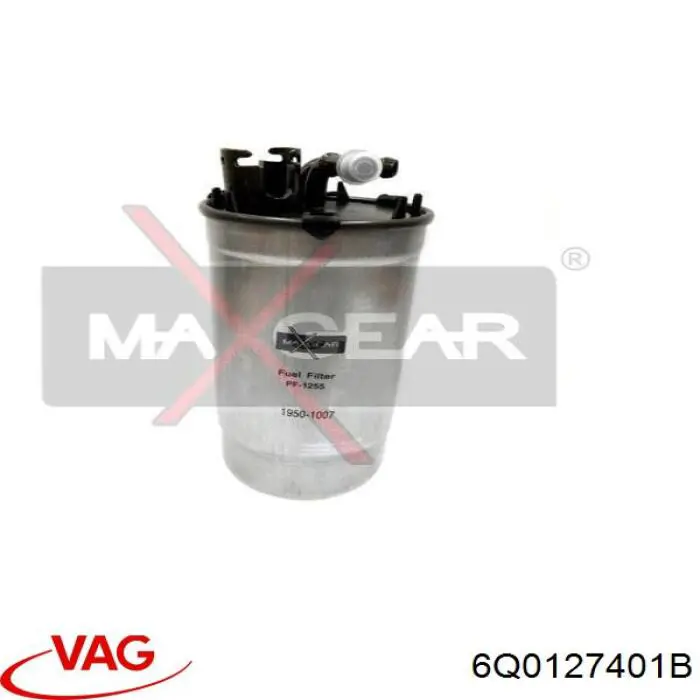 Filtro de combustible 6Q0127401B VAG