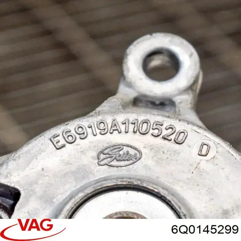 Tensor de correa poli V 6Q0145299 VAG