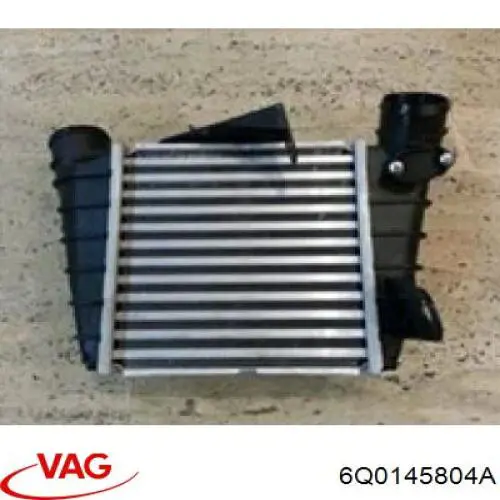 Radiador de aire de admisión VAG 6Q0145804A precio, desde 65,20 EUR
