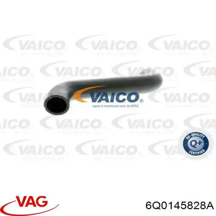 6Q0145828A VAG tubo flexible de aire de sobrealimentación, de turbina