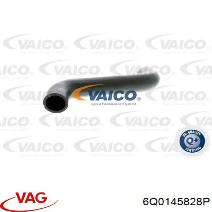 6Q0145828P VAG tubo flexible de aire de sobrealimentación, de turbina