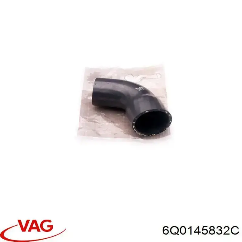 Tubo flexible de aire de sobrealimentación VAG 6Q0145832C
