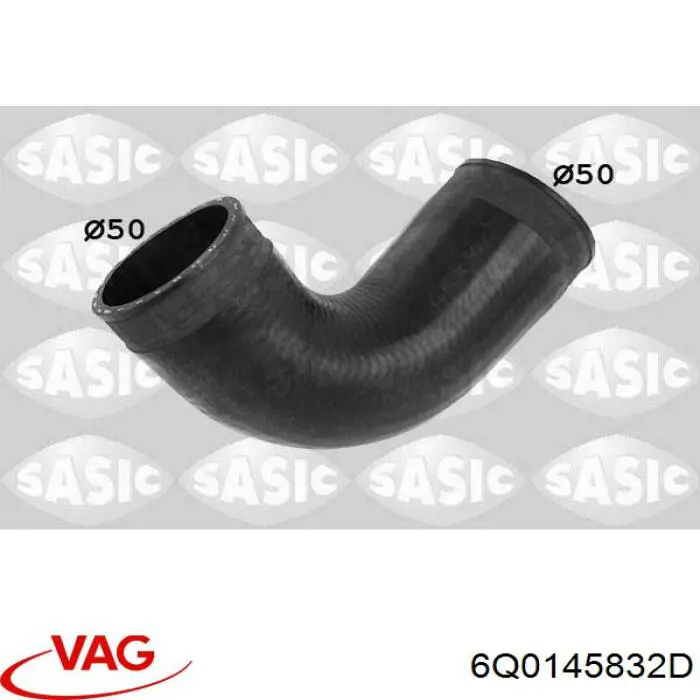 Comprar 6Q0145832D VAG Tubo intercooler