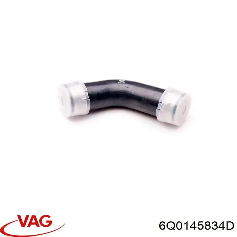 6Q0145834D VAG tubo intercooler superior