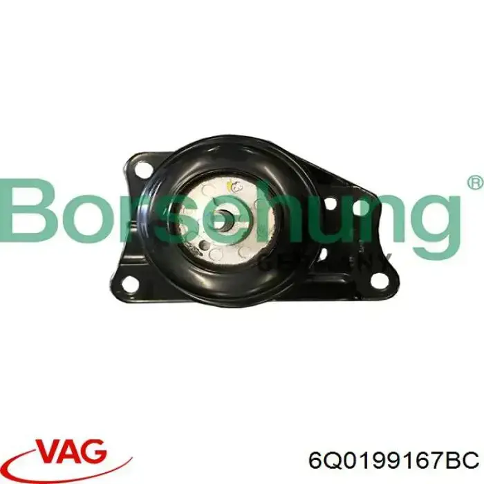 6Q0199167BC VAG soporte de motor derecho