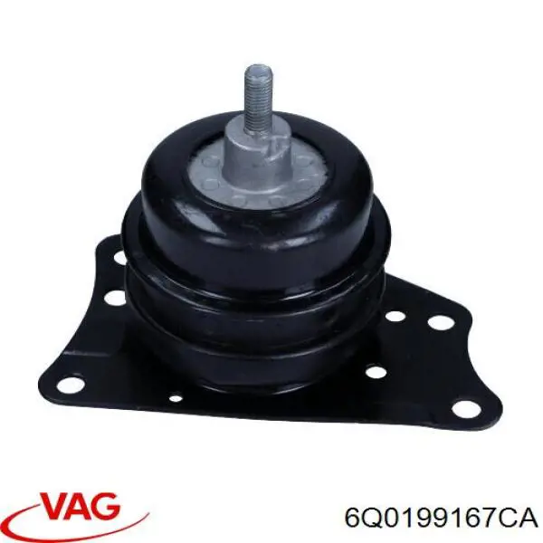 6Q0199167CA VAG soporte de motor derecho