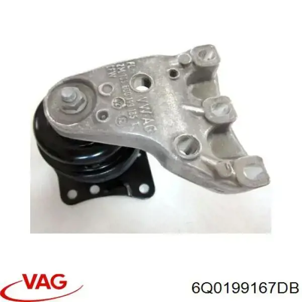 6Q0199167DB VAG soporte de motor derecho