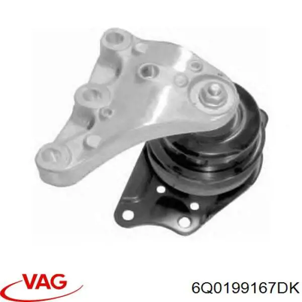 6Q0199167DK VAG soporte de motor derecho