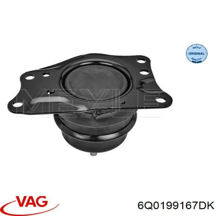 Soporte de motor derecho VAG 6Q0199167DK precio, desde 59,53 EUR