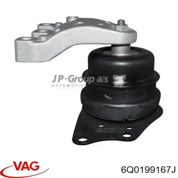 6Q0199167J VAG soporte de motor derecho