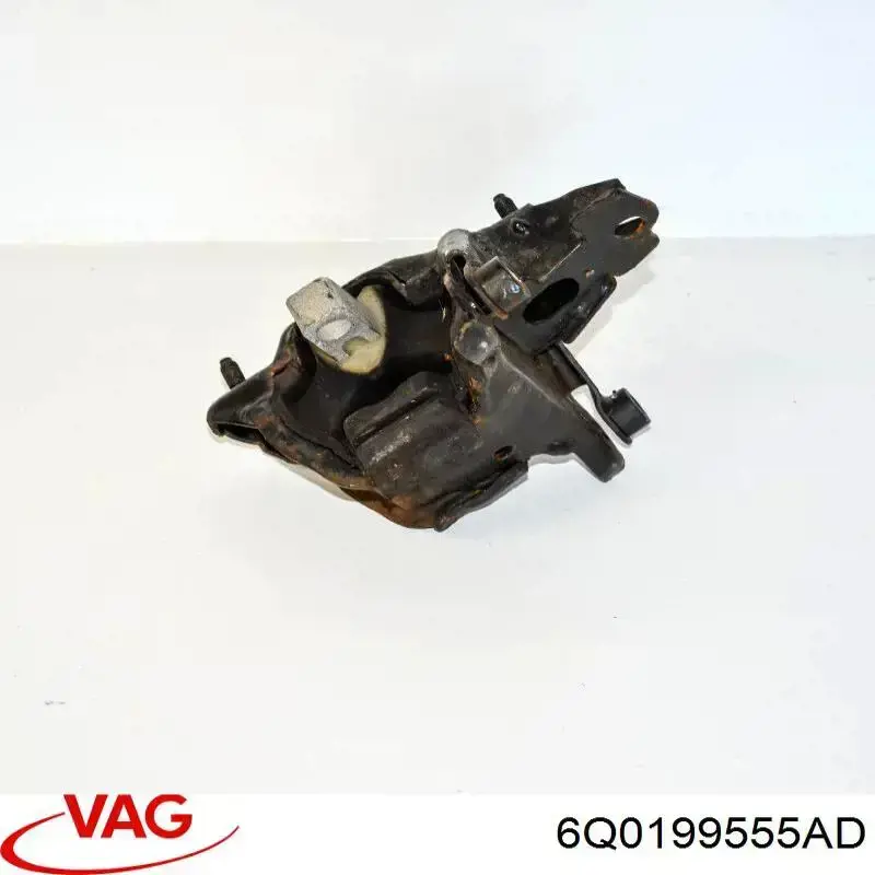 Soporte izquierdo del motor 6Q0199555AD VAG
