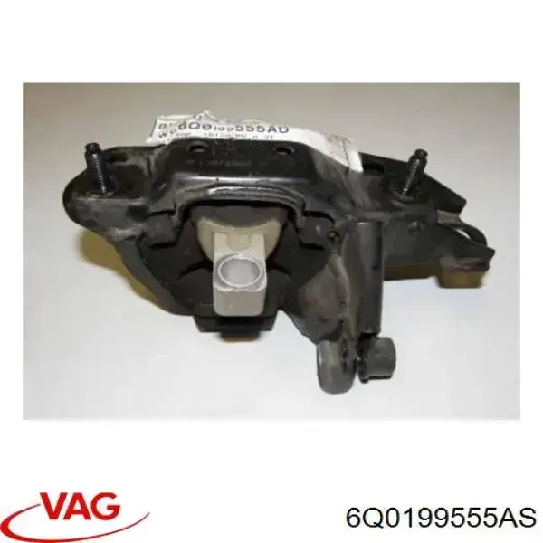 Soporte izquierdo del motor 6Q0199555AS VAG