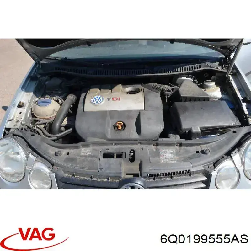 Soporte de motor izquierdo VAG 6Q0199555AS