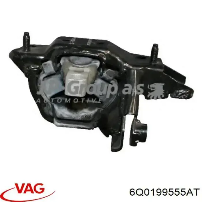 Soporte izquierdo del motor 6Q0199555AT VAG
