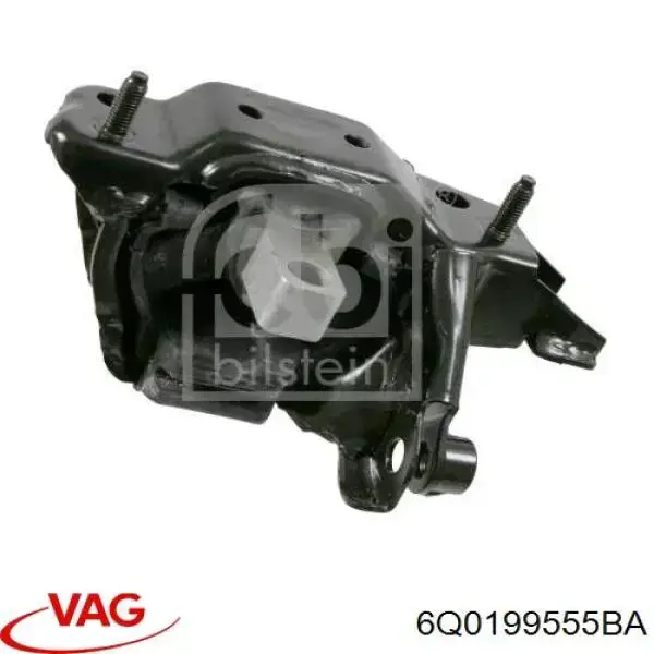 Soporte de motor trasero izquierdo VAG 6Q0199555K