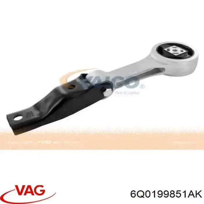 Soporte de motor trasero Skoda Fabia 2 5J2, 542, 572, 582