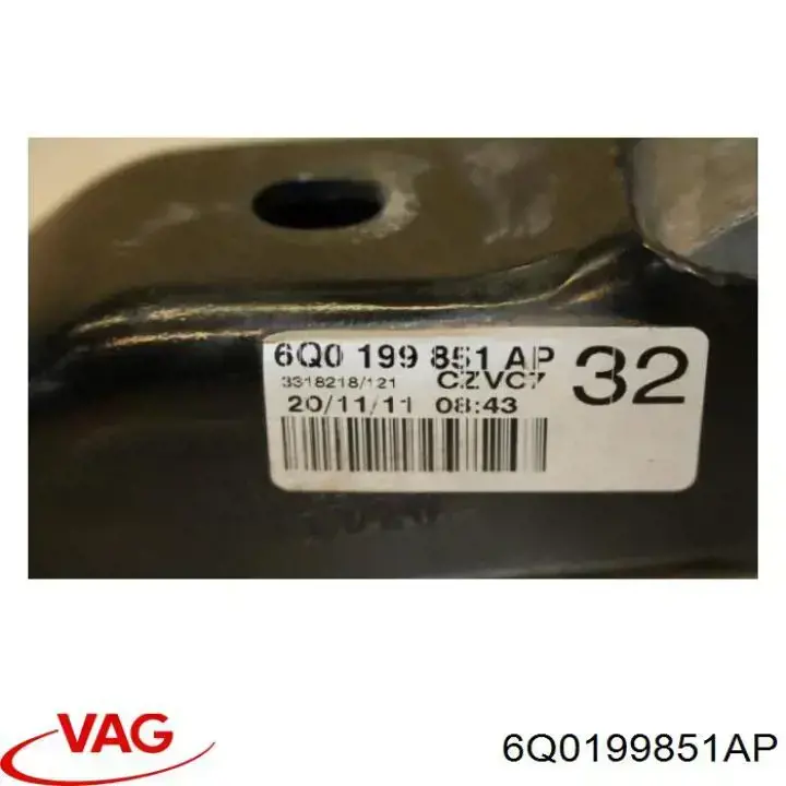 6Q0199851AP VAG Taco de motor