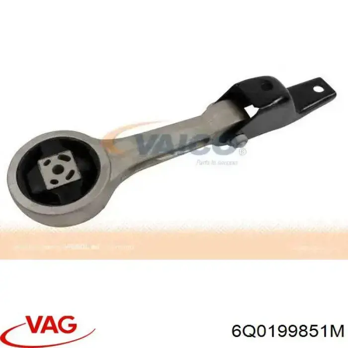 6Q0199851M VAG soporte de motor trasero