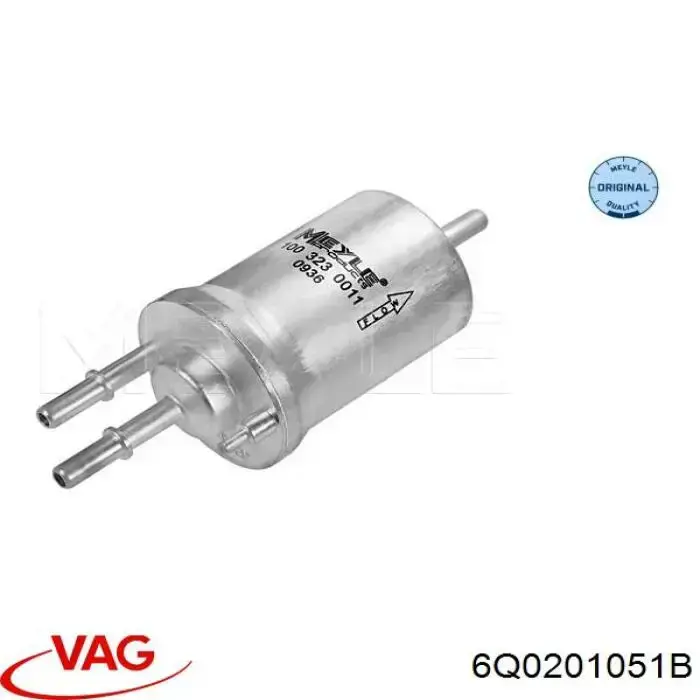Filtro combustible VAG 6Q0201051B precio, desde 15,99 EUR