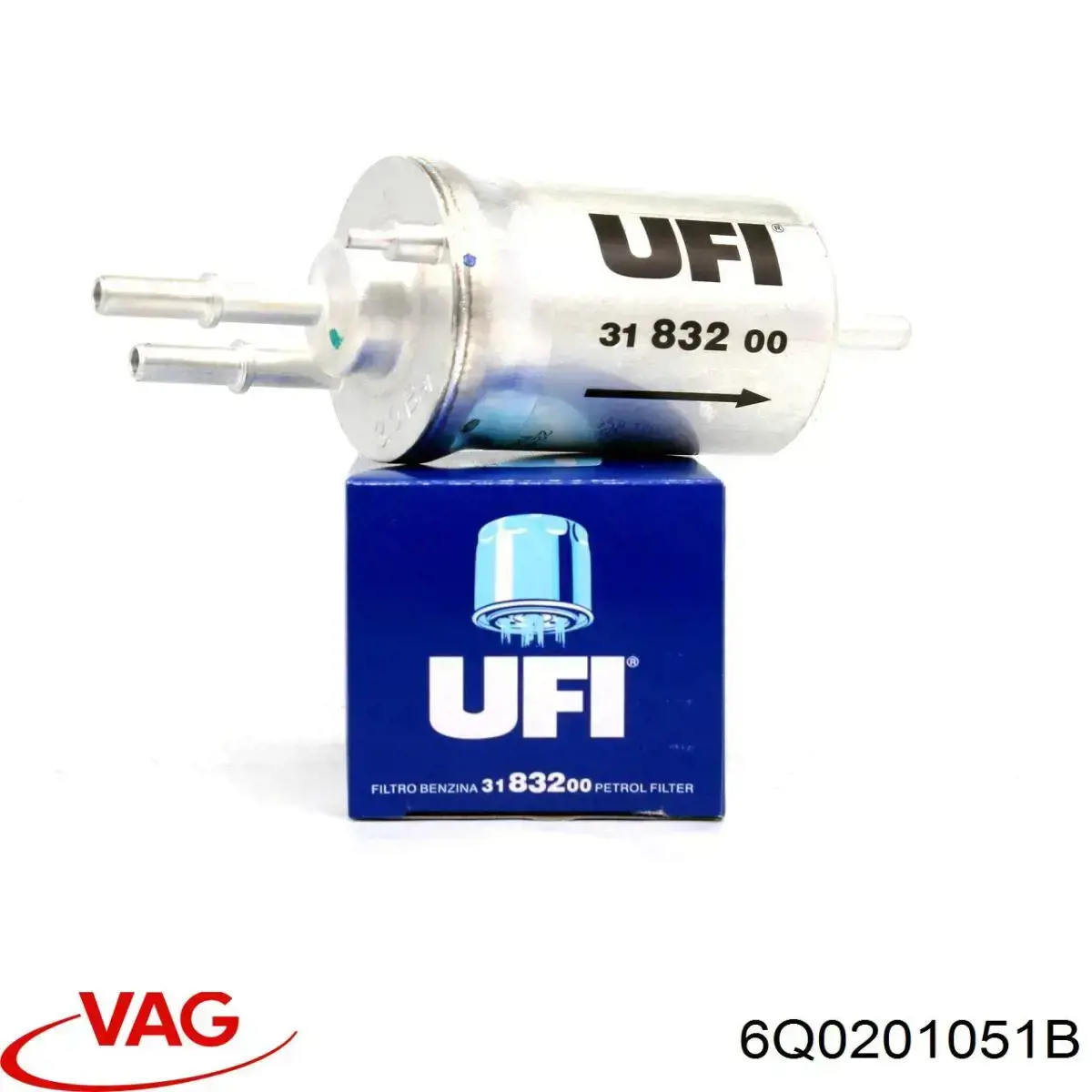 6Q0201051B VAG Filtro de gasolina