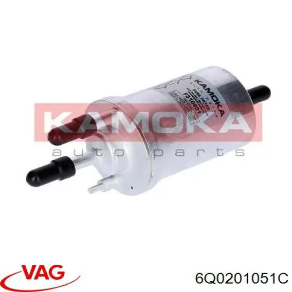 Filtro combustible VAG 6Q0201051C precio, desde 16,13 EUR